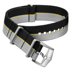Accessories<TAG Heuer Aquaracer 43Mm Black Fabric Strap