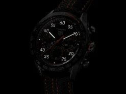 Watches For Men<TAG Heuer Carrera Chronograph X Porsche Orange Racing